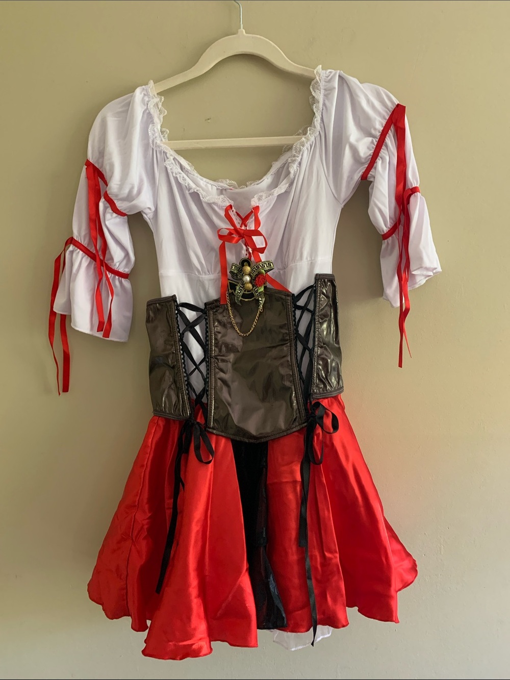 SPIRIT Pirate Plunder Down Under Adult Costume Dress - Size S